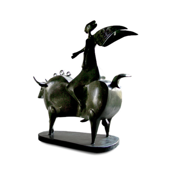 Toro con ángel by Heriberto Juárez, Image 1.
