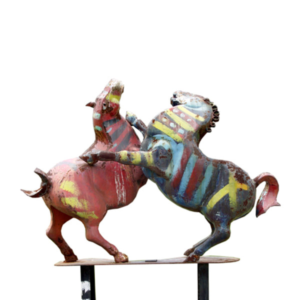 Dos caballos by Heriberto Juárez, Image 1.