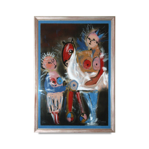 Dos mujeres y caballo by Heriberto Juárez, Image 1.
