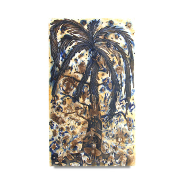 Palmera azul sepia by Sergio Hernández, Image 1.