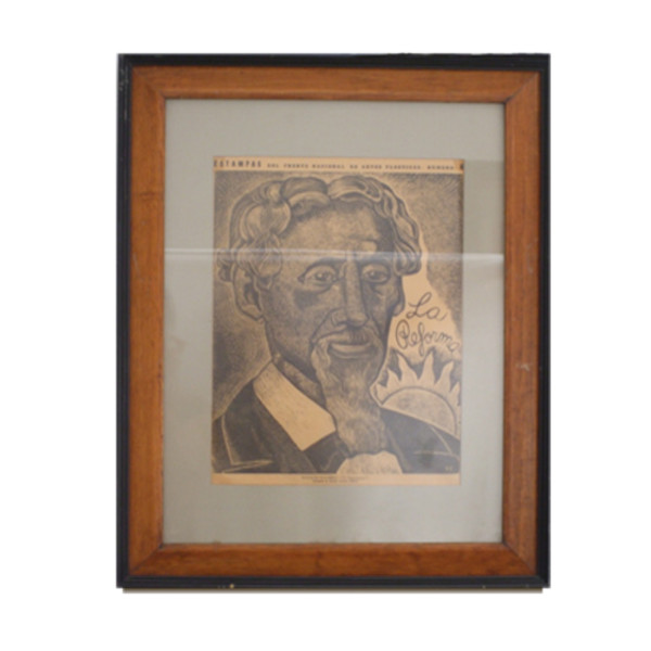 Ignacio Ramírez "El Nigromante" by Erasto Cortés, Image 1.