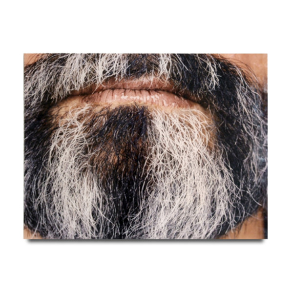 De la serie "Hombres Pintados": Barba by Mónica Castillo, Image 1.