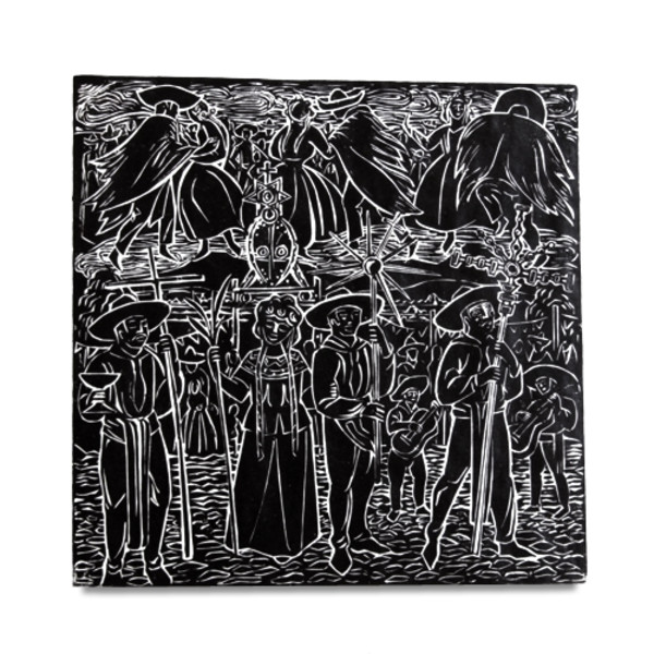 La boda axocopeña. Santa María Magadalena Axocopan by James Joseph Fox, Image 1.