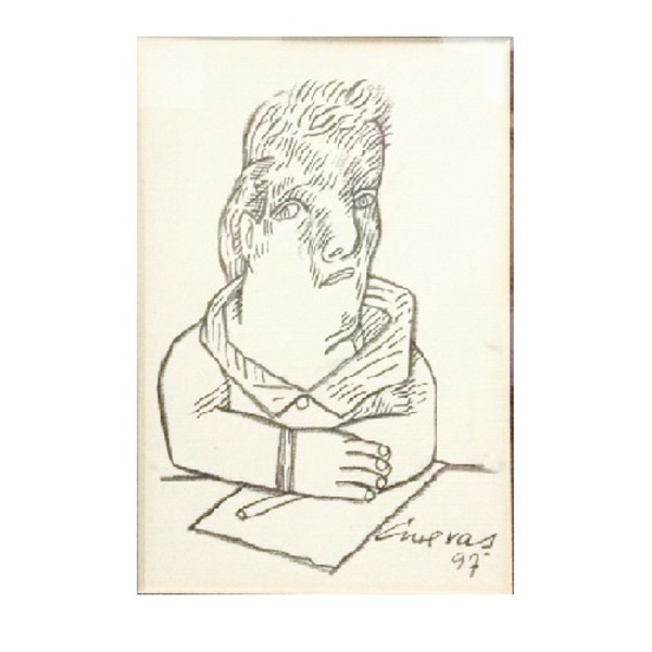 Retrato by José Luis Cuevas, Image 1.