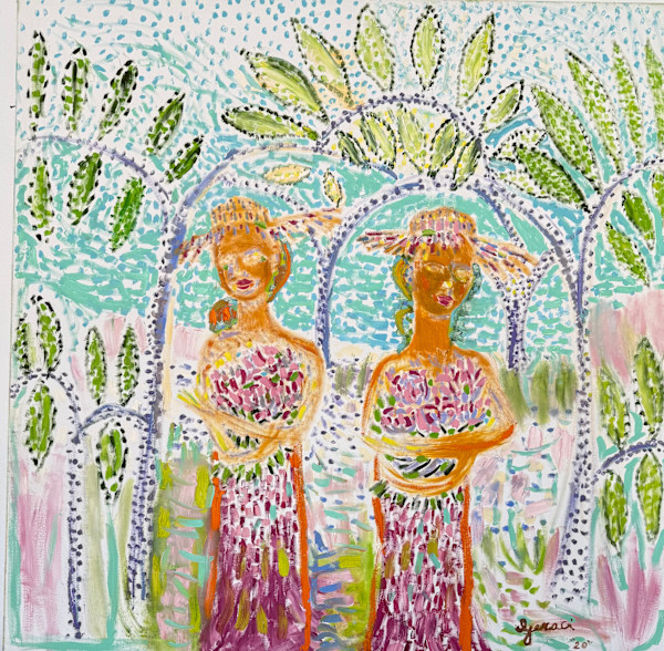 Sisters on the Beach by Kate Geraci, Image 1.