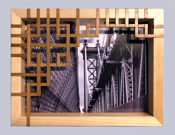 Manhattan Bridge with Lattice by Eva Capobianco, Image 1.