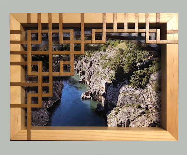 Pont Du Diables with Lattice by Eva Capobianco, Image 1.