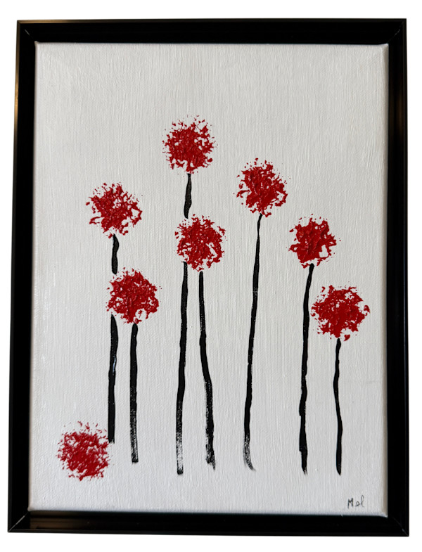 Red Puffballs by Mel Erickson, Image 1.
