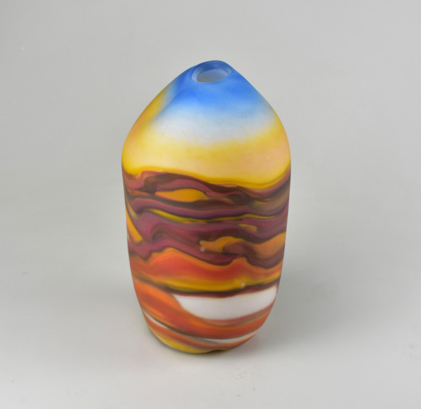 Landscape Series: Tall Undulated Satin Sunrise Canyon by Erika Parkin, Image 1.