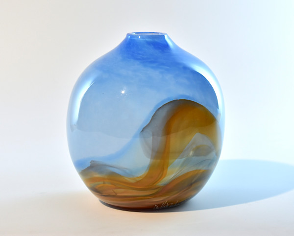 Landscape Series: Medium Round Arroyo Vase by Erika Parkin, Image 1.