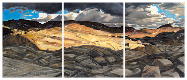 Beartooth Plateau Triptych by Rachel Teannalach, Image 1.