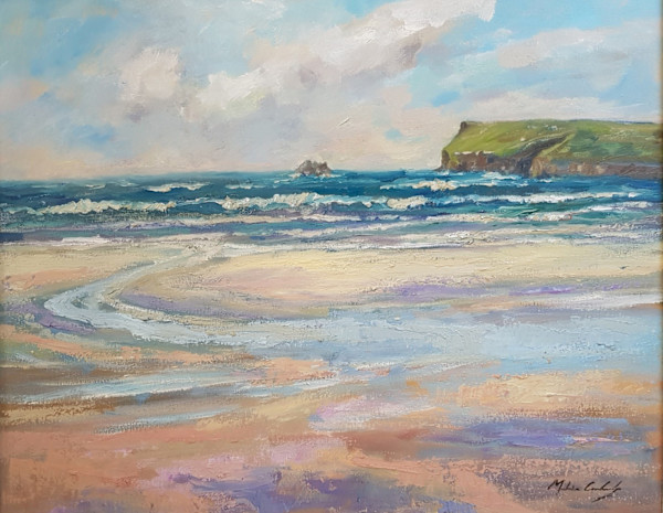 Big Surf, Polzeath by Melanie Cambridge, Image 1.