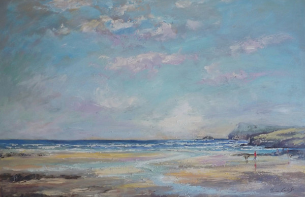 Polzeath Beach by Melanie Cambridge, Image 1.
