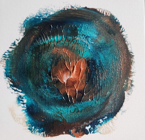 Copper Flame I by Marleen Cloutier, Image 1.