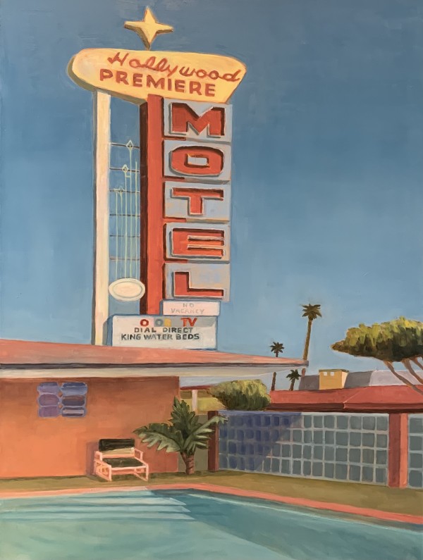 Hollywood Premiere Hotel by Bradley Leslie Art