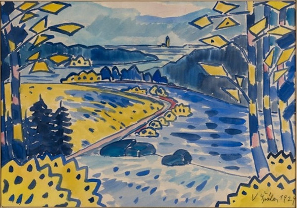 U Otavy by Václav Špála, Image 1.