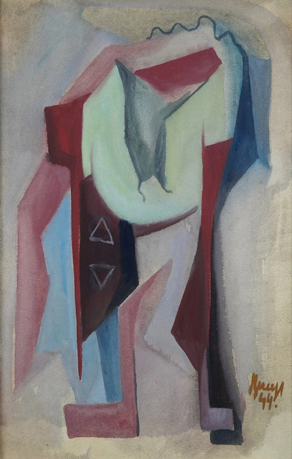 Abstraktní postava (Abstract figure) by Vlastimil Beneš, Image 1.