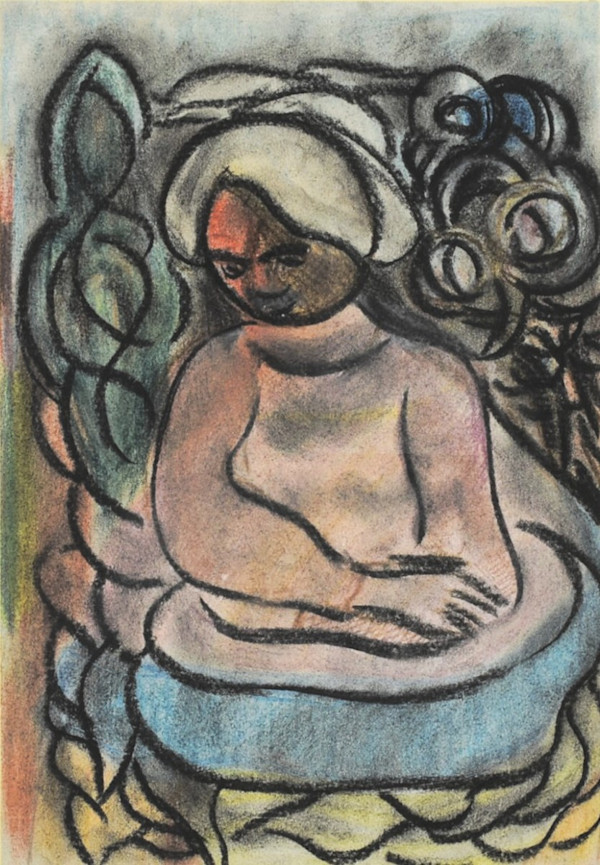 Sedící žena by Vilém Hlobil, Image 1.
