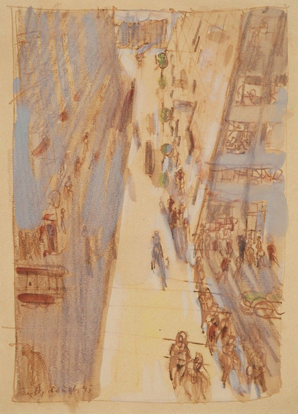 Street (Ulice) by František Hudeček, Image 1.
