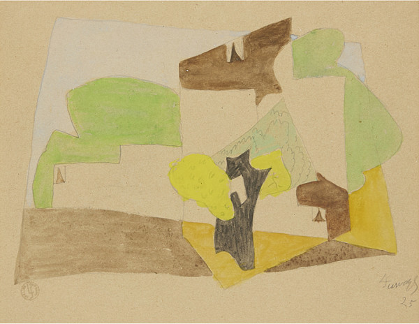 Composition (Kompozice) by Léopold Survage, Image 1.