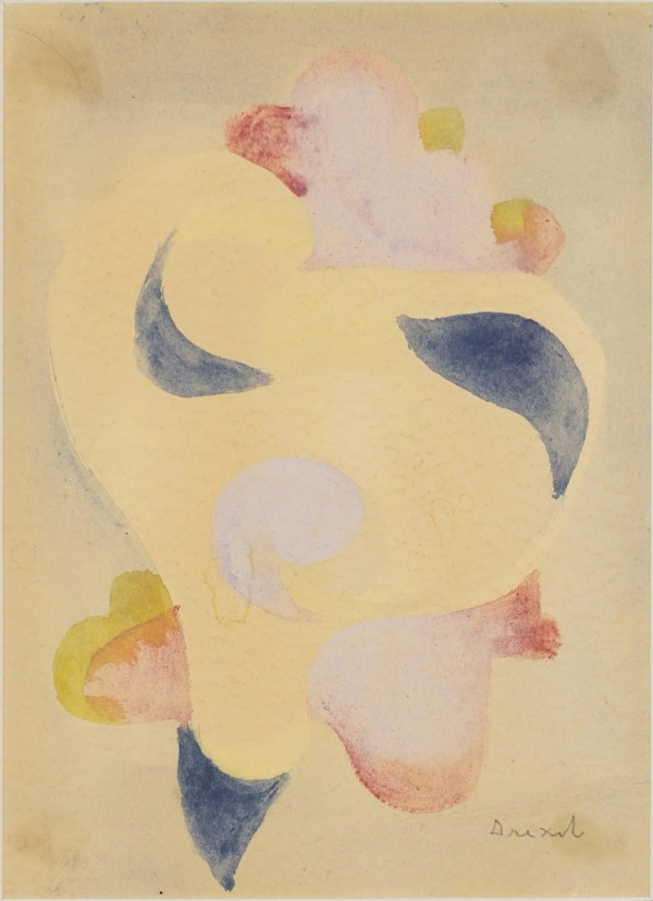 Untitled Abstract composition (Bez názvu / Abstraktní kompozice) by Hans Christoph Drexel, Image 1.