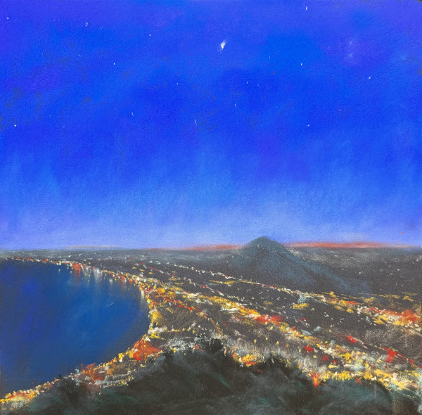 Xábia Coastline Nocturne by Karen O'Brien