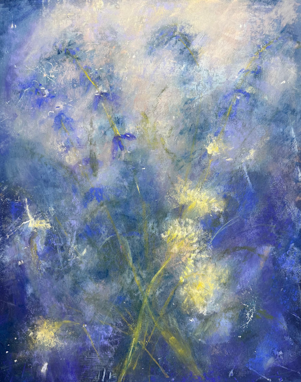 Petals in Ice IV by Karen O'Brien