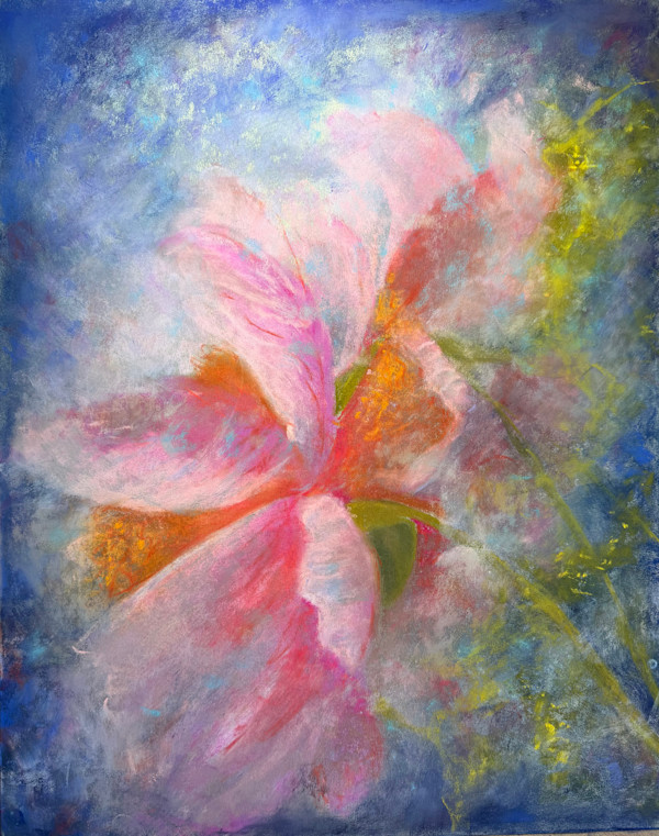 Petals in Ice VII by Karen O'Brien