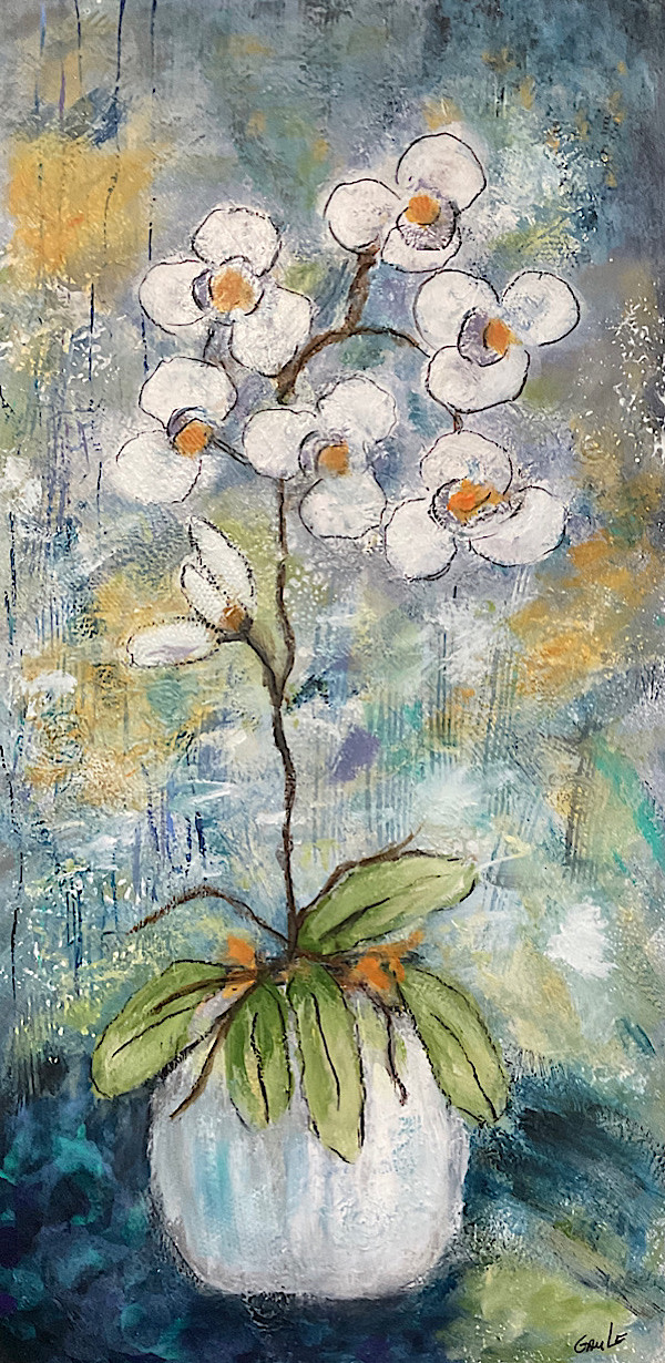 L’ORCHIDÉE by Ginette Lefebvre, GauLe