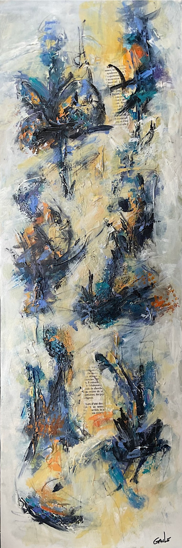 LA LUMIÈRE EST PAROLE by Ginette Lefebvre, GauLe, Image 1.