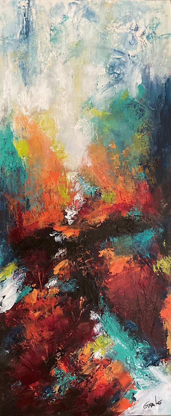 UN MONDE EUPHORIQUE by Ginette Lefebvre, GauLe