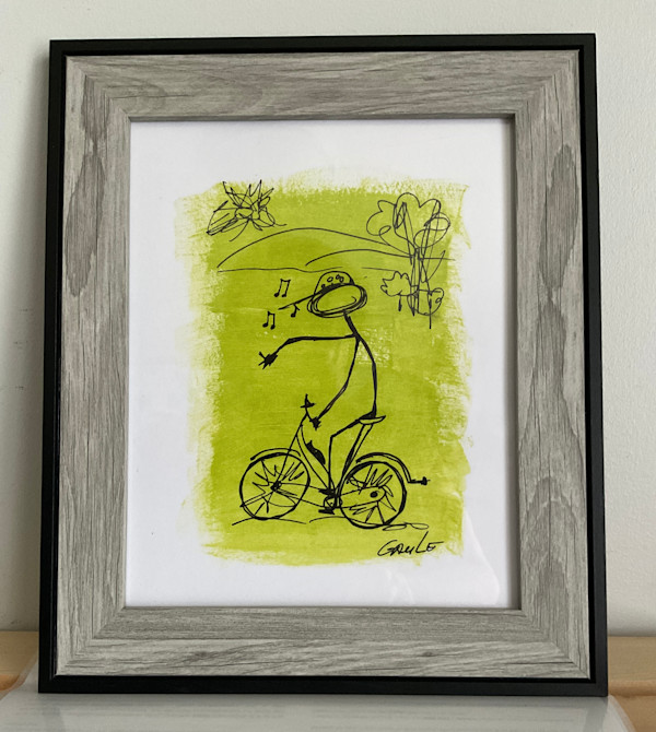 The NO NAME Collection, BIKE  - Collection Les SANS NOMS,  VÉLO by Ginette Lefebvre, GauLe, Image 1.