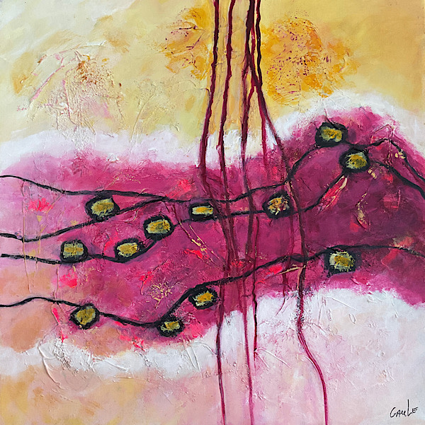 Série Genèse; TERRE DE FEU, LA FORCE by Ginette Lefebvre, GauLe, Image 1.