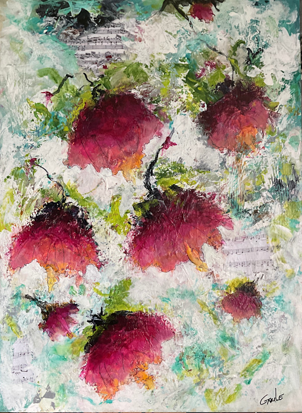 ROUGE EN HARMONIE by Ginette Lefebvre, GauLe, Image 1.