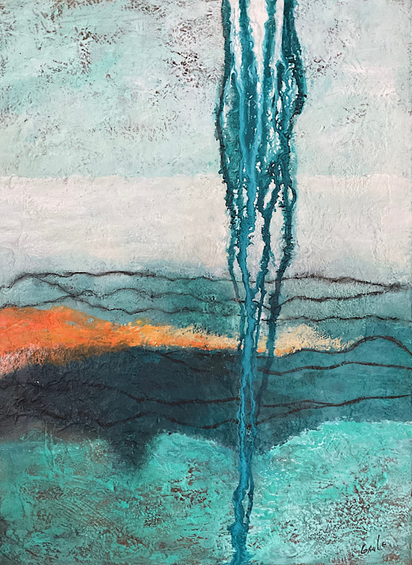 Série Genèse; DANS LES PROFONDEURS DE L’OCÉAN by Ginette Lefebvre, GauLe, Image 1.