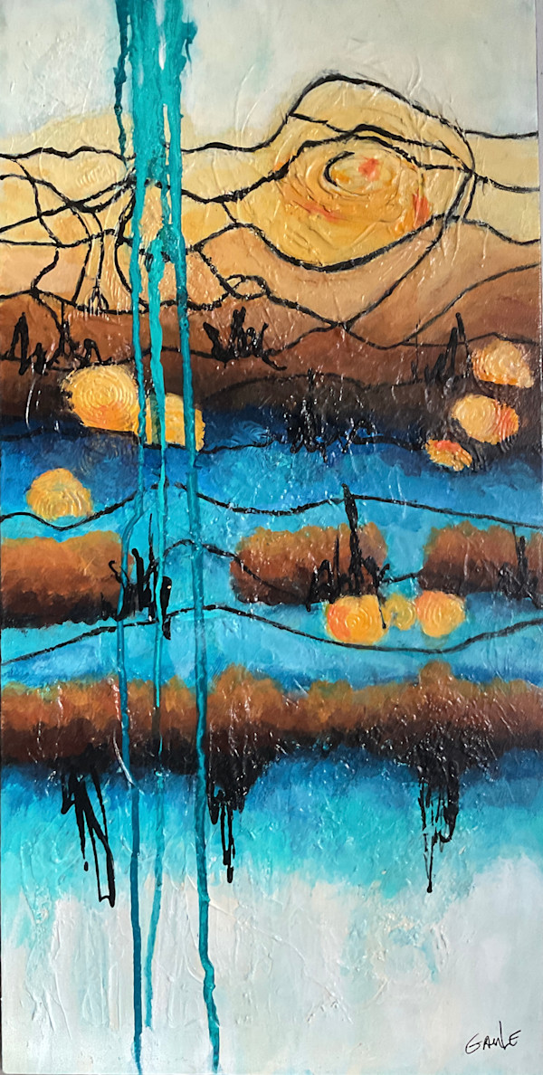 LUMIÈRE SURLES EAUX by Ginette Lefebvre, GauLe, Image 1.