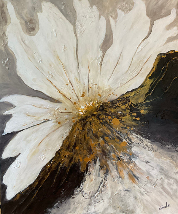 THE MOMENT THE FLOWER BLOOMS by Ginette Lefebvre, GauLe, Image 1.