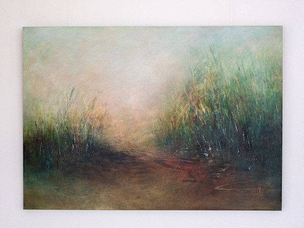 “The heart-pain seeped away like water into sand” (Delia Owens, 2018) by Anneke Potgieter, Image 1.