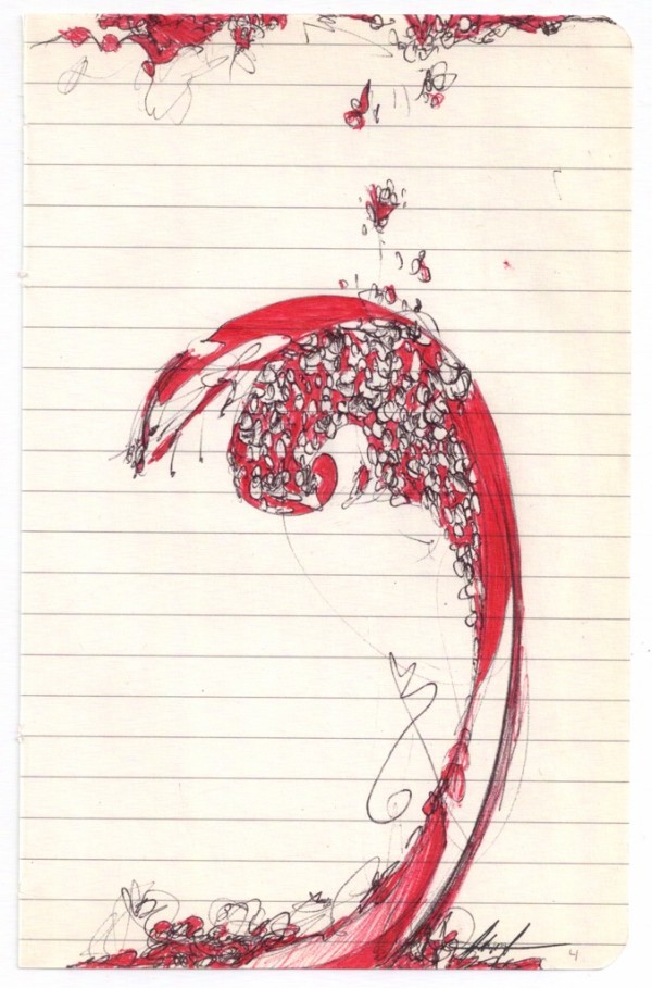 Blood Roses #4 by Brenda Stumpf Studios