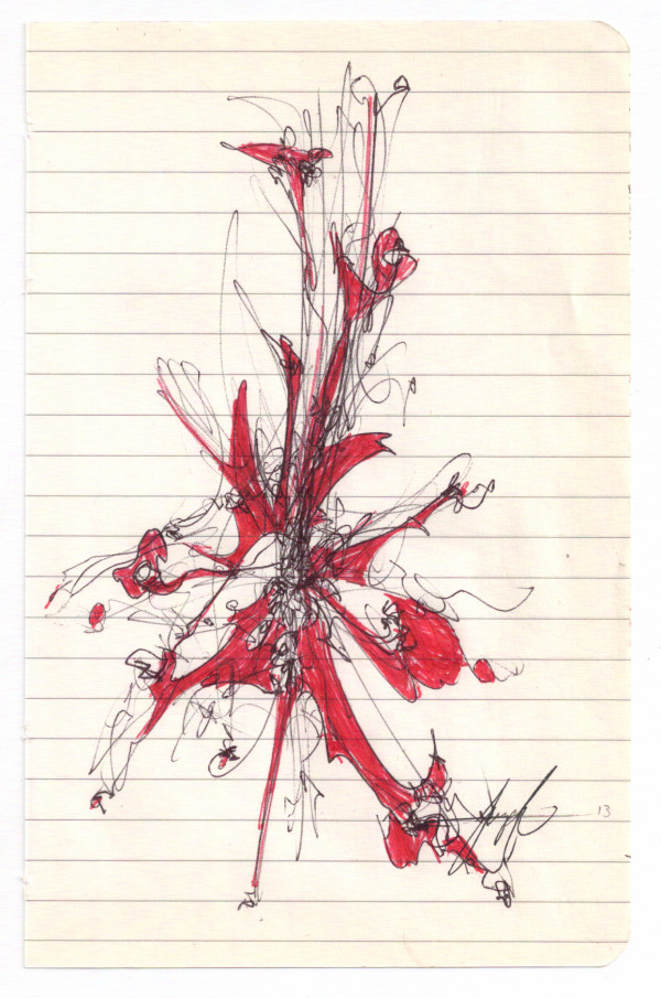 Blood Roses #13 by Brenda Stumpf Studios