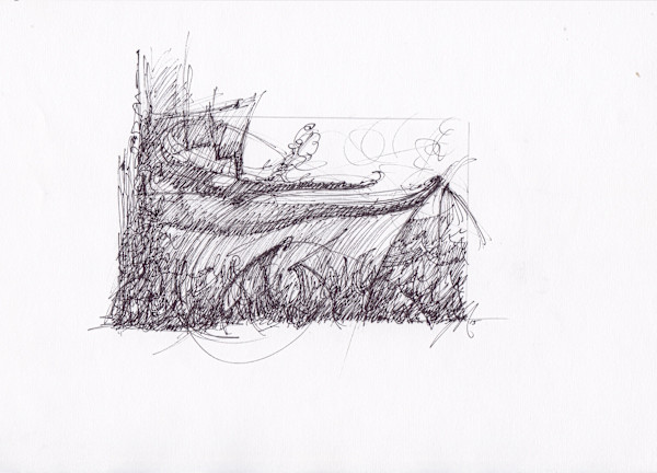 Ship 4 by Brenda Stumpf