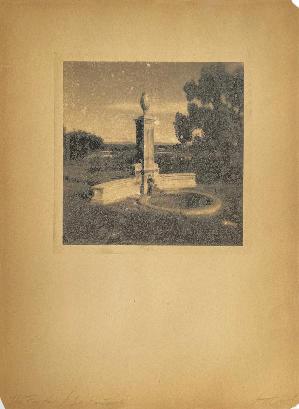 The Fountain/La Fontaine by Brenda Stumpf