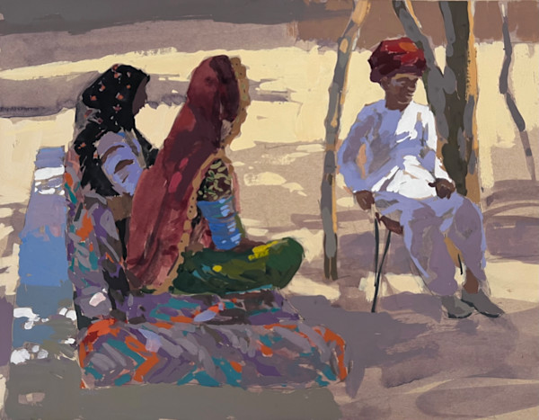 In the shade with the Rabari tribe by Haidee-Jo Summers, Image 1.