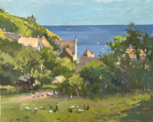 Geese at Cadgwith Cove by Haidee-Jo Summers, Image 1.