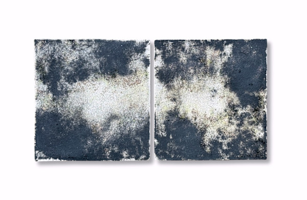 14_Ghost Rain Diptych by Kala Stein, Image 1.