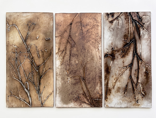 Sweet Pea Triptych by Kala Stein, Image 1.