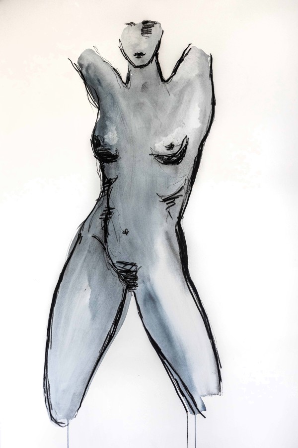 Large Nude Study 22 by Thomas Bucich