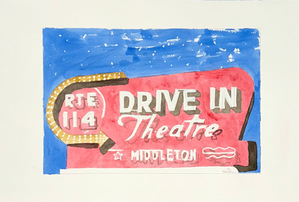 RTE 114 DRIVE IN by Ken Opin, Image 1.