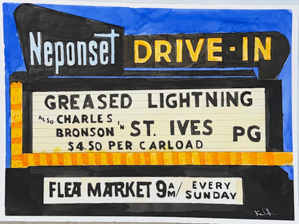 Neponset Drive - In by Ken Opin, Image 1.