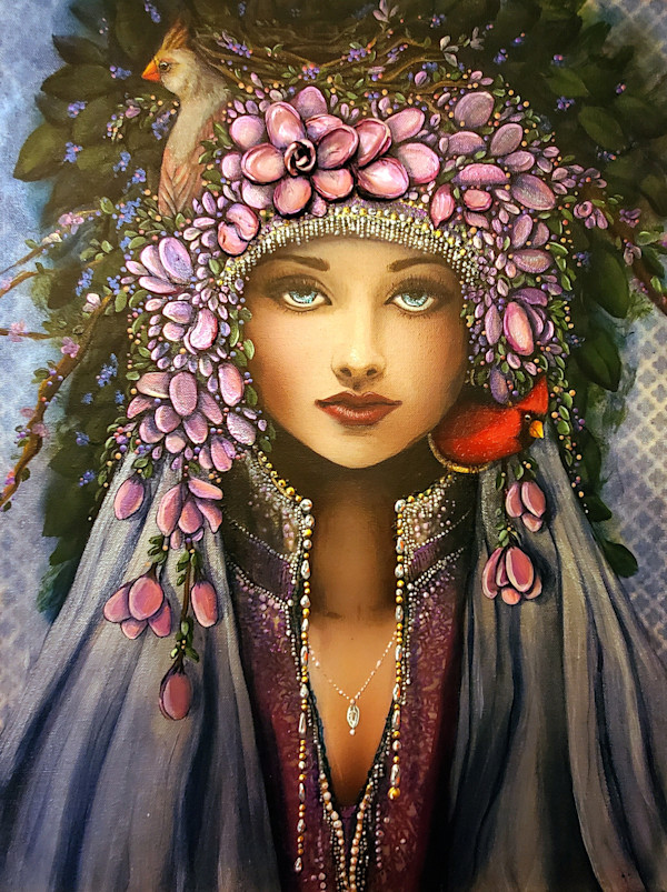 "Cardinal’s Nest" by Juju Bartush